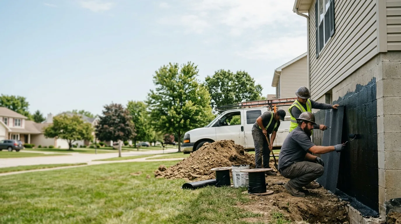 Basement Waterproofing in Pontiac, MI near me